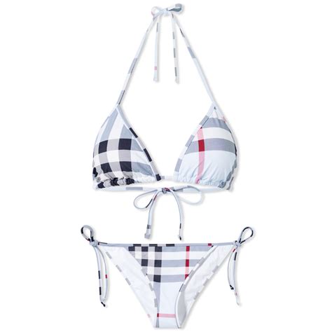 Burberry cobb check bikini